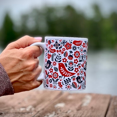 Field of Birds Mug