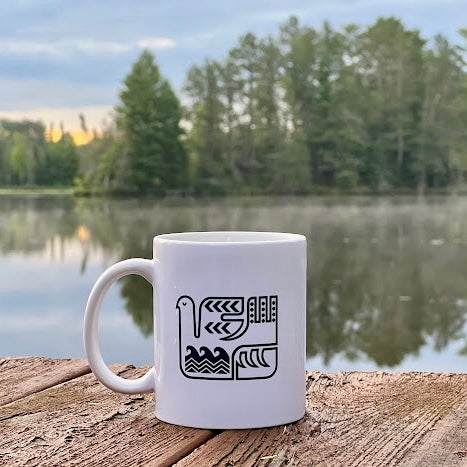 Sielulintu Mug with Finnish Artwork