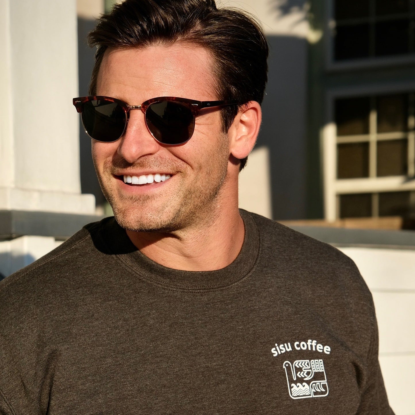 Sisu Coffee Crewneck (Unisex)