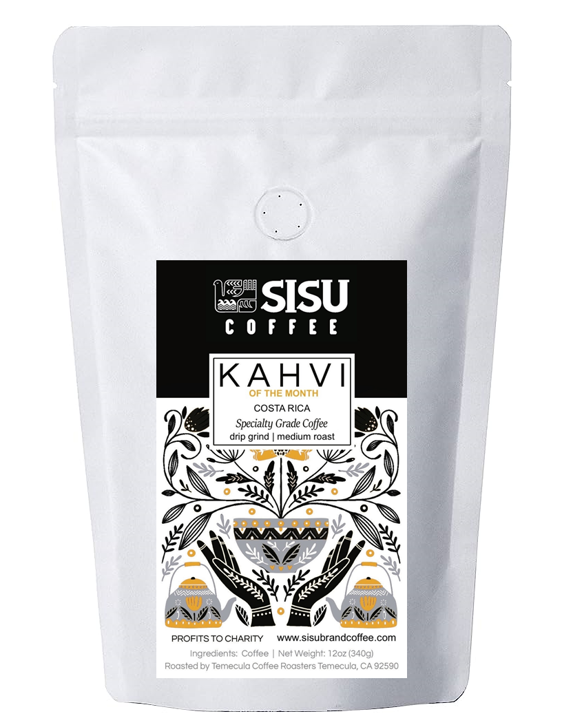 KAHVI of the Month | COSTA RICA | MEDIUM | Orange, Peach, & Hints of Chocolate.