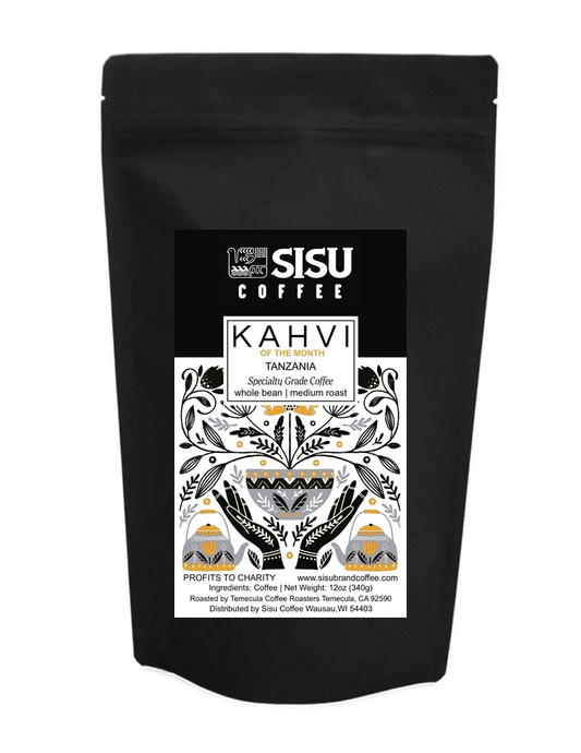 KAHVI of the Month | TANZANIA | MEDIUM | Dried Fruit, Caramel & Chocolate