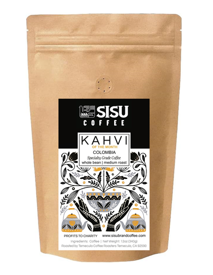 KAHVI of the Month | COLOMBIA | MEDIUM | Cherry juice, caramel, herbal & sweet