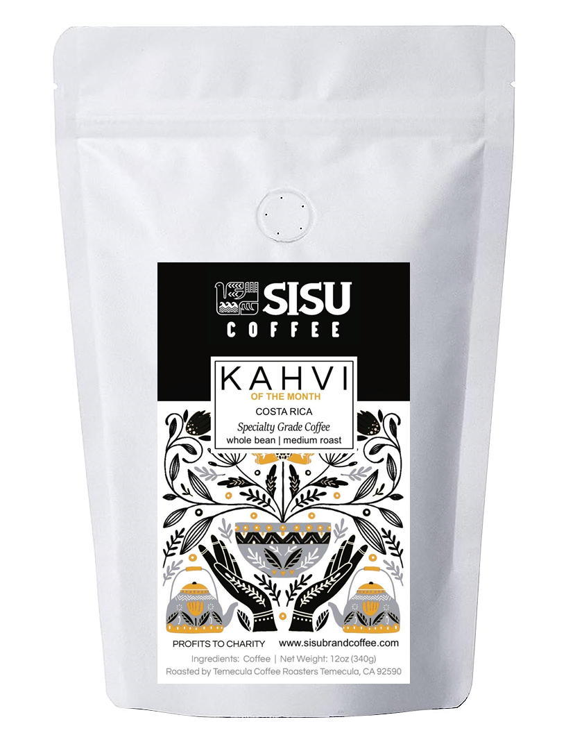 KAHVI of the Month | COSTA RICA | MEDIUM | Orange, Peach, & Hints of Chocolate.