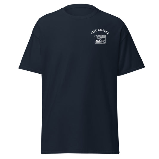 Sisu Coffee T-Shirt Pocket Logo (Navy)
