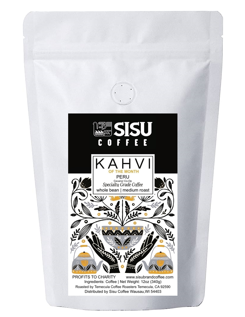 KAHVI of the Month | PERU - CECANOR | MEDIUM | Dark Chocolate & Maple Syrup