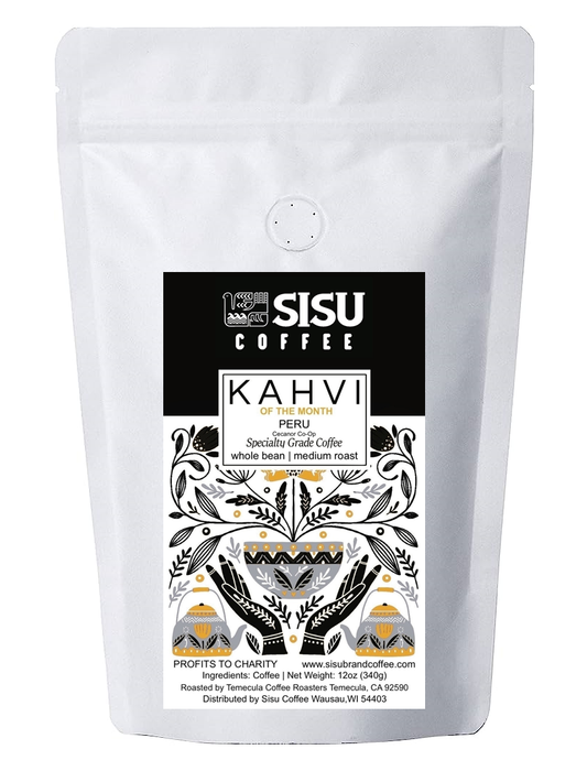 KAHVI of the Month | PERU - CECANOR | MEDIUM | Dark Chocolate & Maple Syrup