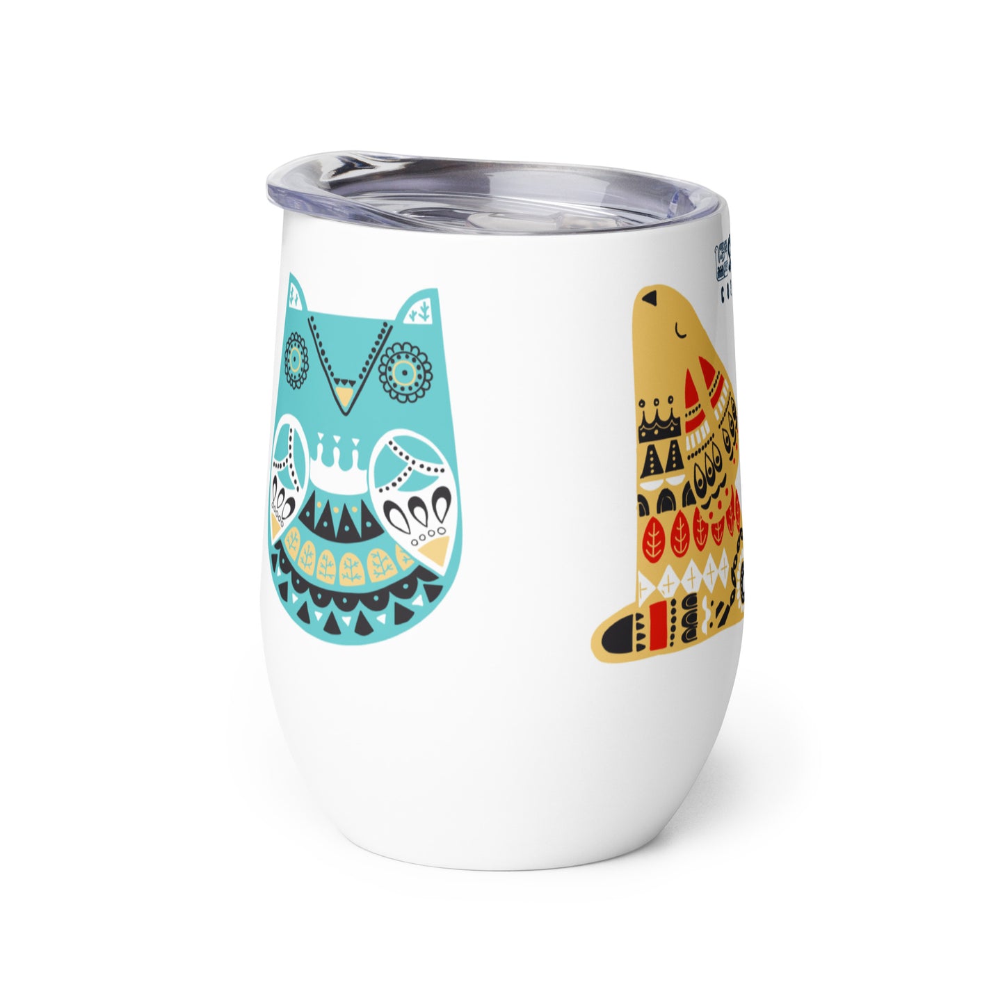 Animal Wine Tumbler